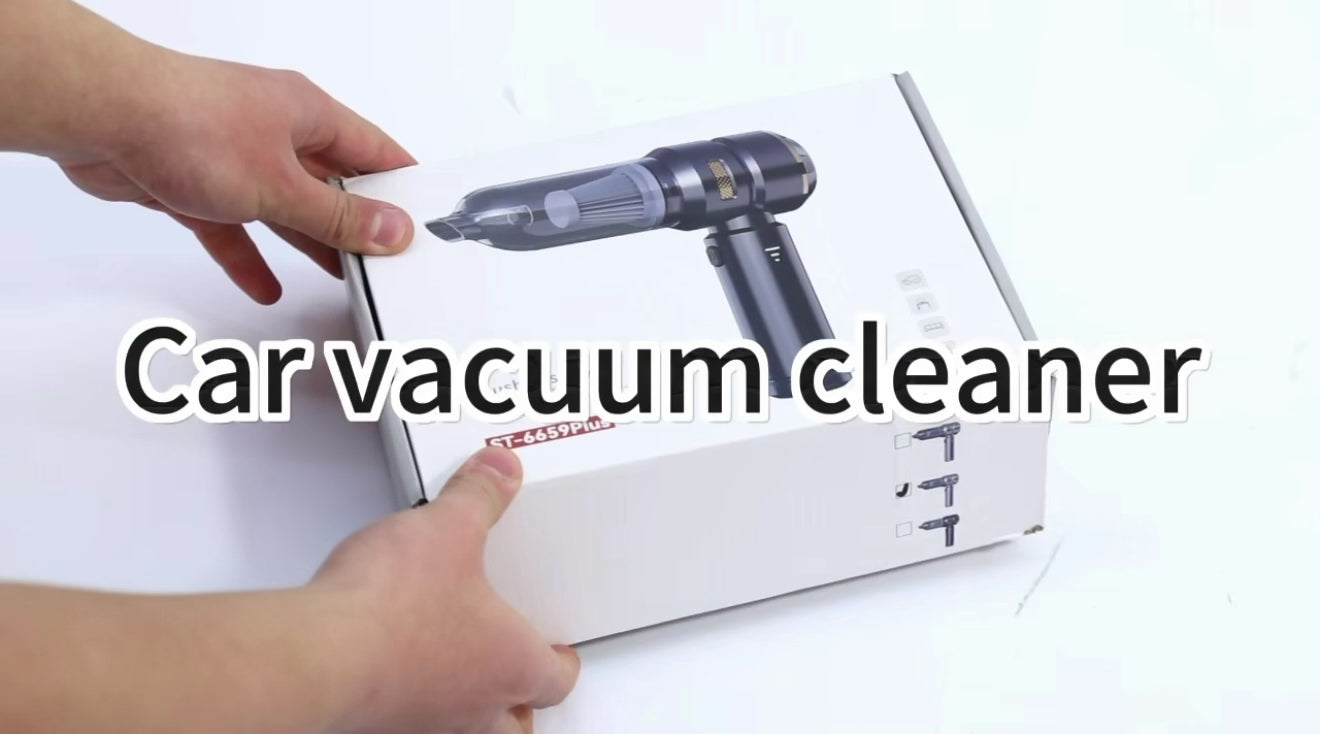 Cordless Handheld Car Vacuum Cleaner – Wet & Dry Suction, Blower & Brushless Motor